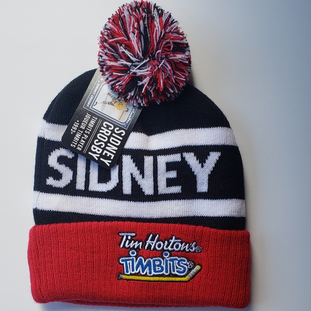NWT Sidney Crosby NHL Toque NWT Rare Tim Hortons Hat